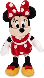 Disney Minnie Mouse Plush - Red - Mini Bean Bag - 9 ½ Inches