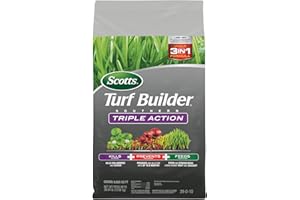 Scotts Turf Builder Southern Triple Action - Weed Killer, Fire Ant Preventer, Lawn Fertilizer, 8,000 sq. ft., 26.64 lbs.