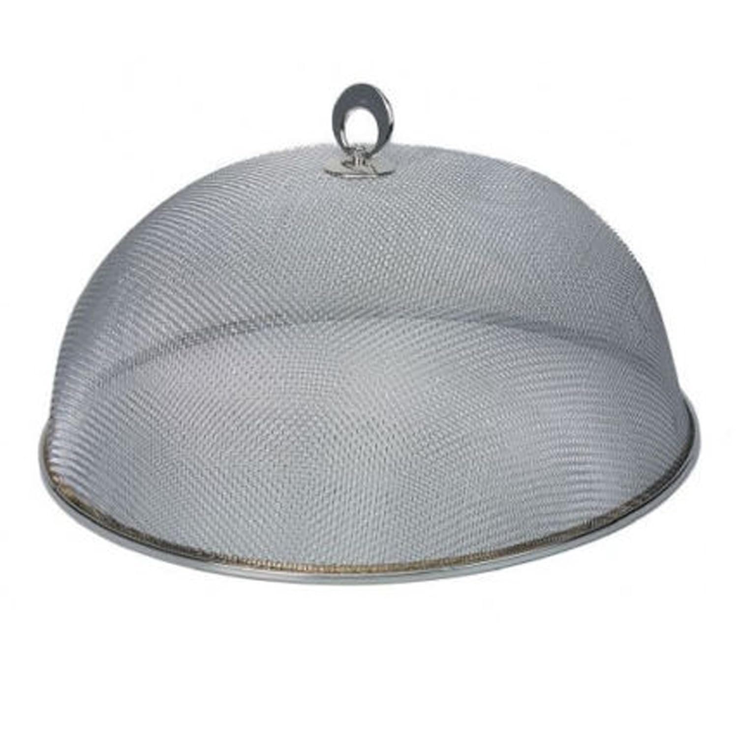 JOHN LEWIS 33cm ROUND DOME METAL WIRE MESH FOOD PLATE COVER, TOP