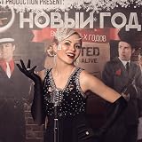 Pecehom 1920s Flapper Accessories Set Roaring 20s Headband Necklace Gloves view 5