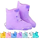 Rain Shoe Covers Kids Waterproof Shoe Cover for Boys Girls Reusable Galoshes Overshoes