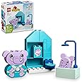 LEGO DUPLO My First Daily Routines: Bath Time Playset, Toddler Learning Toy for Kids Ages 18 Months Plus, Includes 2 Elephant