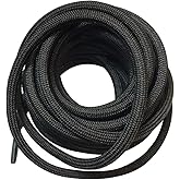 B&Q 3 Pairs Heavy Duty Round Boot Laces Shoelaces for Hiking Walking Construction Safety Work Boots Shoes