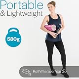 Core Balance Foam Roller Deep Tissue Massage Grid Roller 33x14 cm EVA view 5