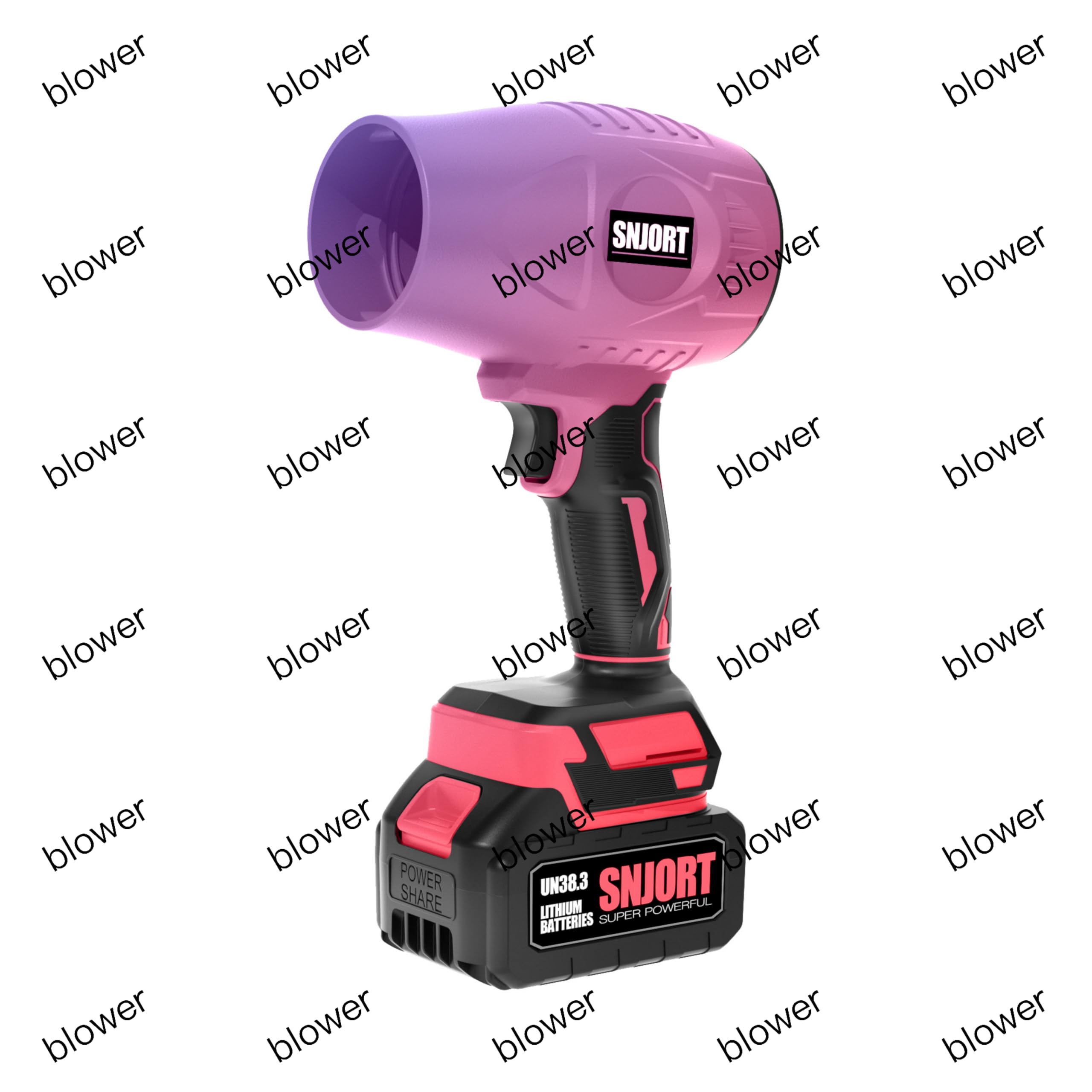 Photo 1 of ***Factory sealed Leaf Blower Cordless with Battery and Charger,800,000 RPM,Extended Nozzle,Lightweight Handheld Design,Blower for Patio Cleaning,car Blowing Water,Blowing Leaves and Dust (Dreamy Purple)