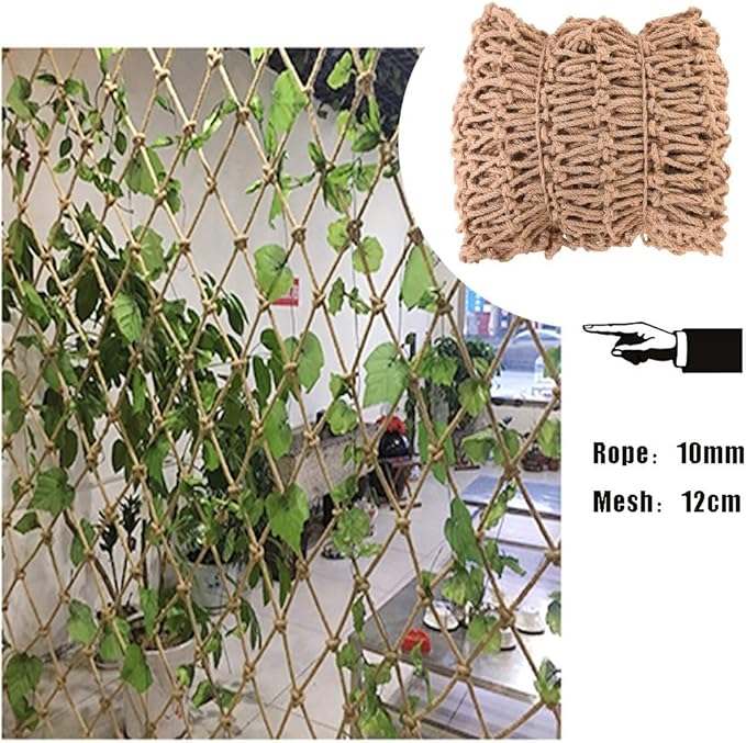 Hwt's net Garden Mesh Netting，Trellis Netting for Climbing Plants