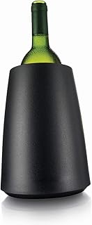 Vacu Vin Aktiv Weinkühler Elegant - Schwarz, Kunststoff