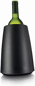 Vacu Vin Rapid Ice Elegant Wine Cooler - Black