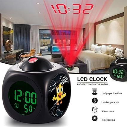 Amazon Com Girlsight Alarm Clock Multi Function Digital Lcd Voice