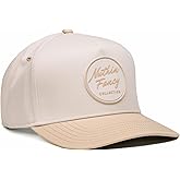 Nuthin Fancy Comus Snapback Hat, Everyday 5-Panel High Crown Canvas Trucker Hat for Men & Women