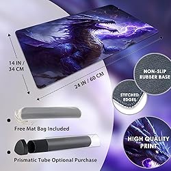 FROGIGO Custom Playmat 24" x 14" Non-Slip with Mat