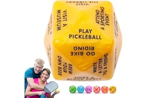 ITERA Retirement Dice - Fun Gift for Men and Women Retirement Ideas 2"x2"x2" Decision Dice in Yellow