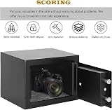 Youyijia Safe Box 23x17x17cm Small Safe with 3 Keys for Home Office view 6