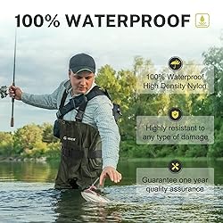 Gonex Chest Waders Hunting Fishing Waders for Men