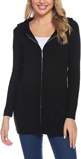 zip up sweater dress