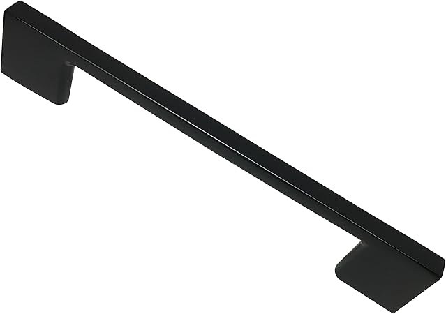 Southern Hills Satin Black Cabinet Handles 3 75 Inch Screw