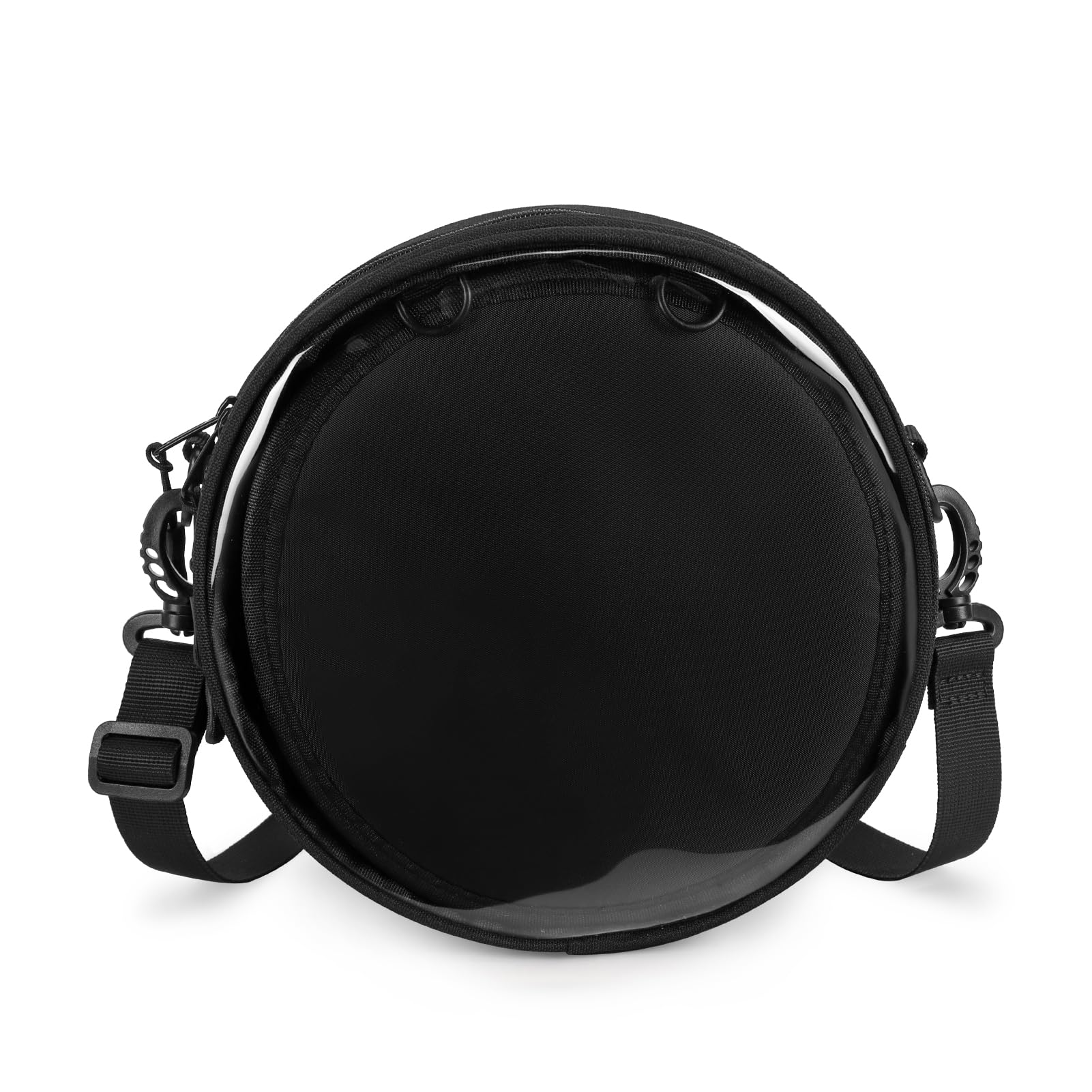 Photo 1 of STEAMEDBUN Circle Ita Bag Round Crossbody Bag Ita Purse Pin Display Bag with Insert