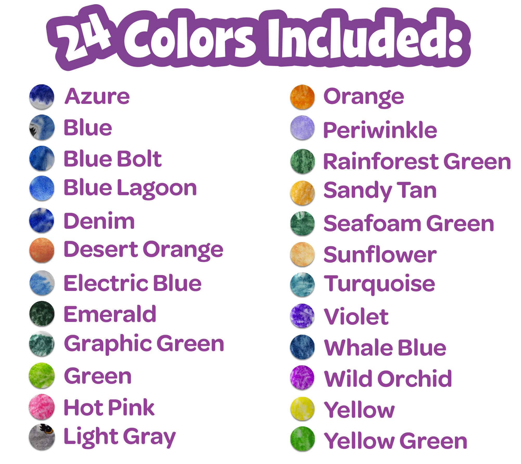 Crayola Scribble Scrubbie Pets Marker Set, 24 Washable Markers For Kids, Gifts For Girls & Boys [Amazon Exclusive]
