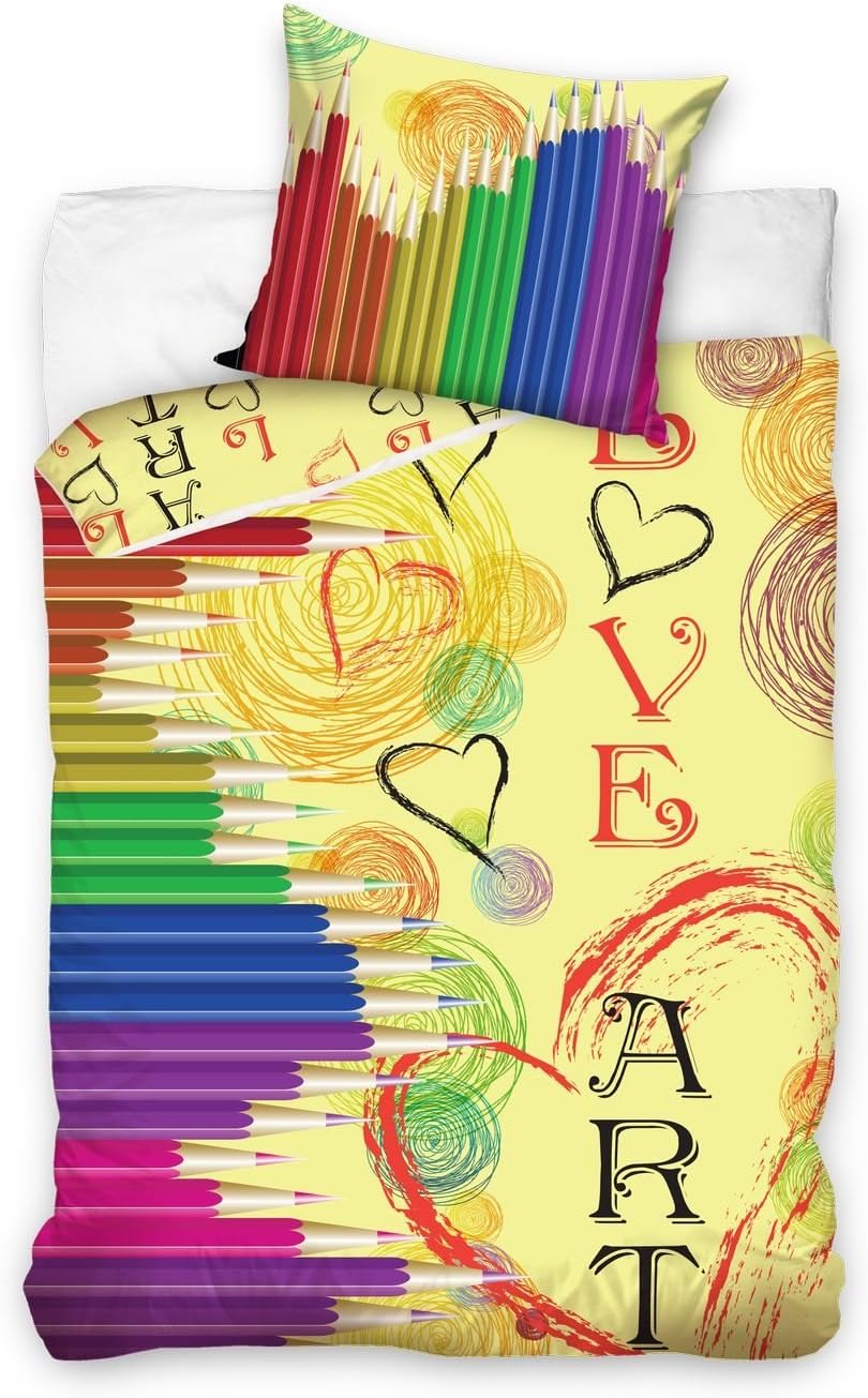 Carbotex Art03 Bed Linen 160 x 200 cm and 70 x 80 cm