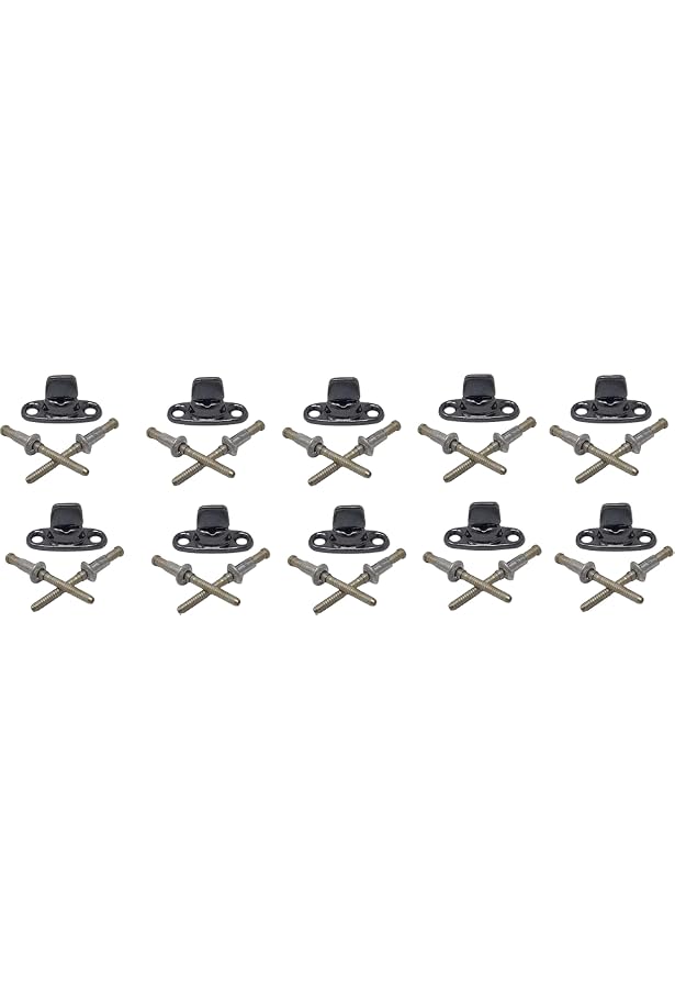 Amazon.com: (Set of TEN) BLACK Turn Button Fastener Soft Top 