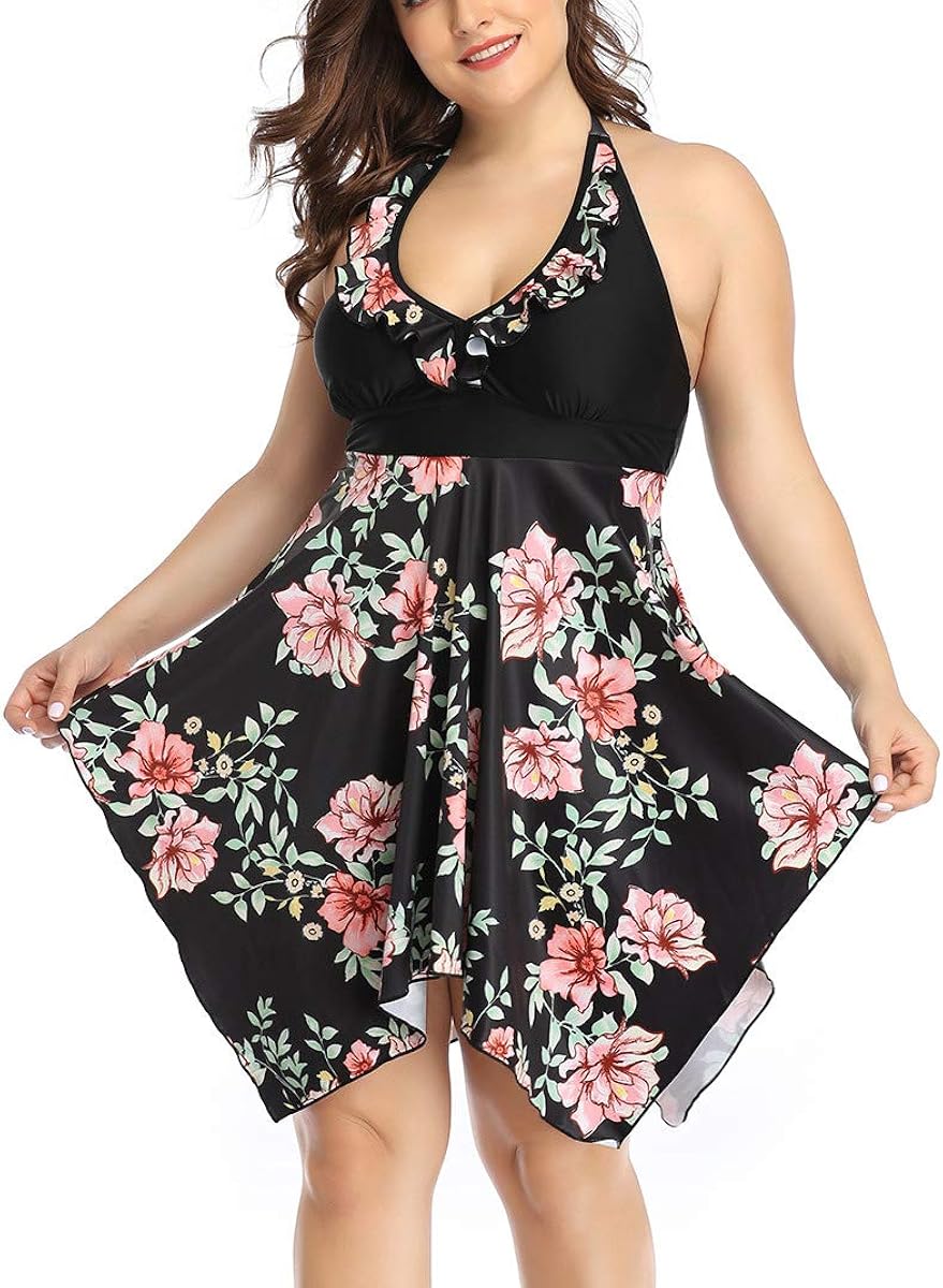 plus size two piece dresses