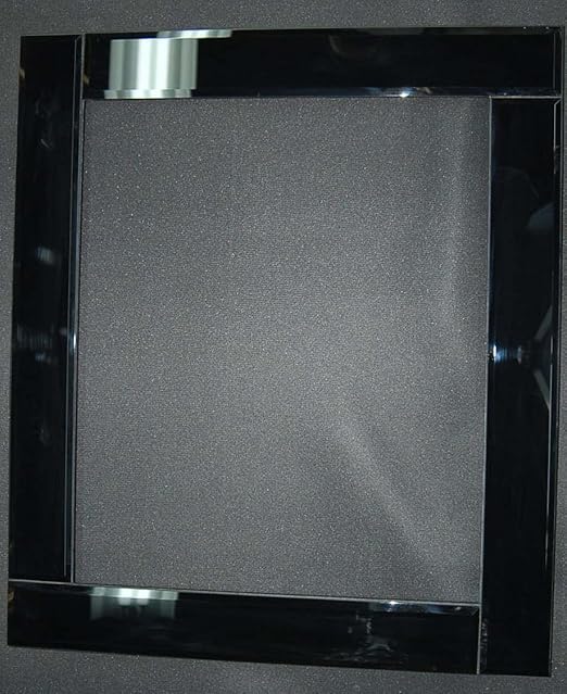 Black Glass Picture Frame