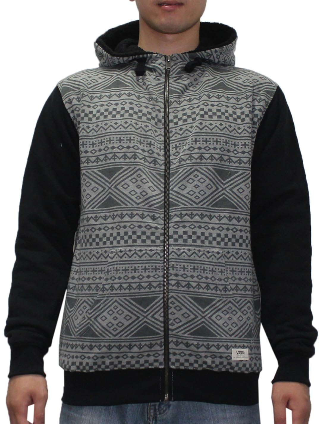 vans zip hoodie men's