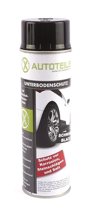 X1 Unterbodenschutz Bitumen schwarz 500ml Spray UBS