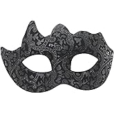 Groumh Masquerade Mask for Men Halloween Mardi Gras Mask, Soft Gentle Material, Specially for Costume,Venetian Party