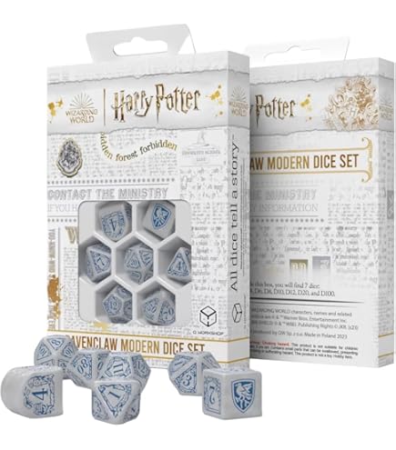 Amazon.com: Harry Potter Hufflepuff Modern Dice Black : Toys & Games