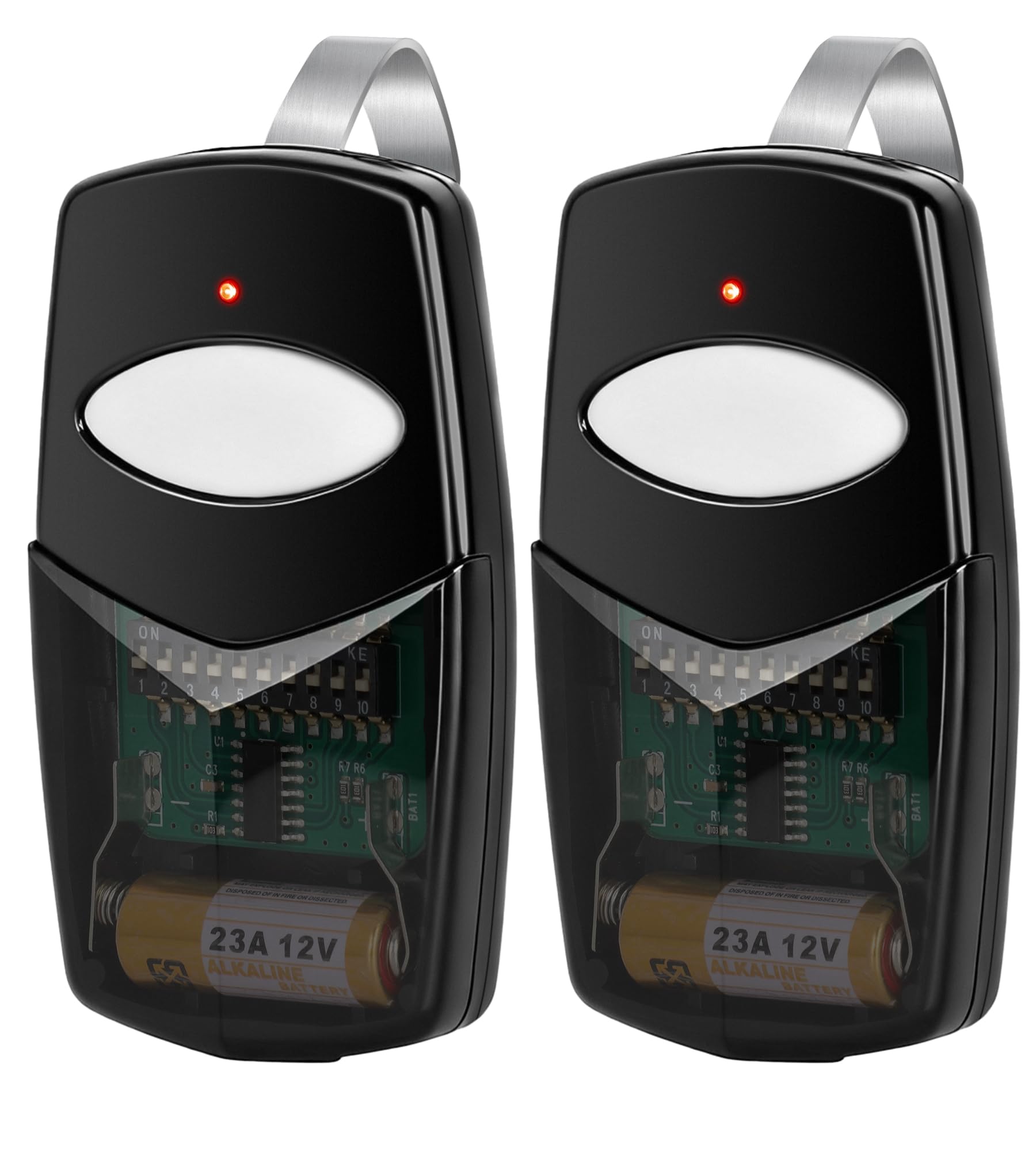 Photo 1 of 2pcs for 3089 Multi-Code Gate Opener, 300 MHz 10 Dip Switch Gate Remote, 308911/1089/3070/3060 Gate Remote Control for Linear Garage Door Remote - Not a Universal Gate Opener Remote