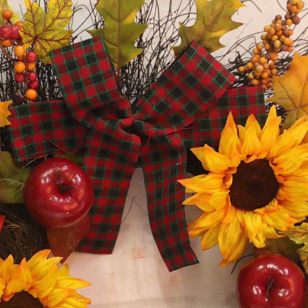 Wohnaccessoires & Deko Happy-fes 17.7 Zoll-Sonnenblume-Ahornblatt