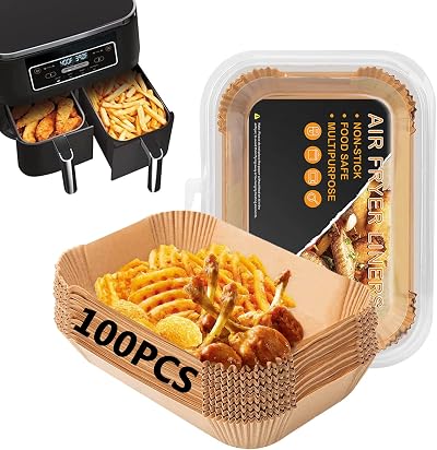 Colozee Air Fryer Liners for Keplin 9L Dual Zone Ninja AF300 UK AF400 UK