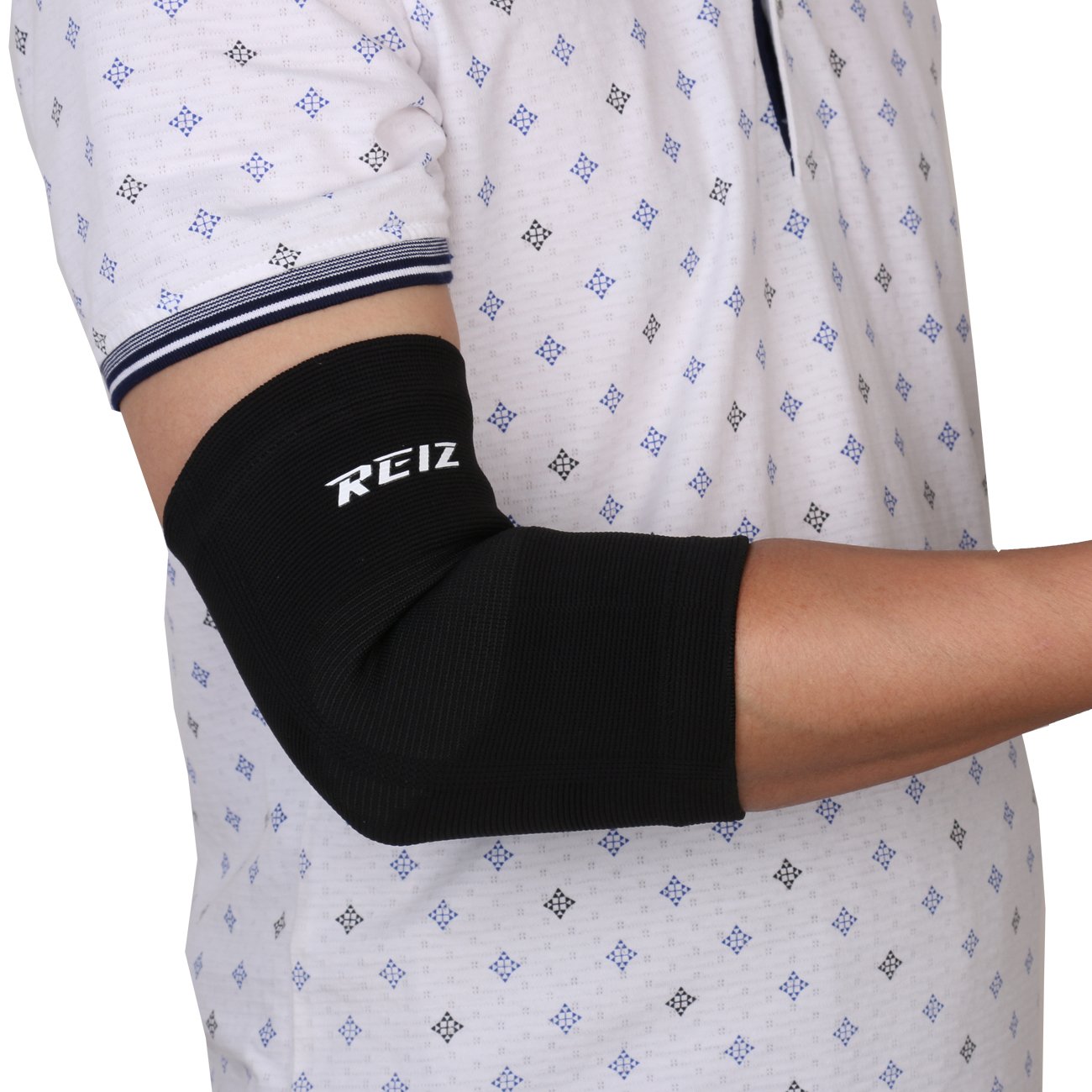 REIZ Elastic Elbow Brace Sleeve Support RZ702 Sports