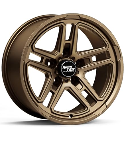 Amazon.com: RockTrix RT105 17 inch Wheel Compatible with Jeep