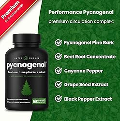 NutraChamps Pycnogenol French Maritime Pine Bark