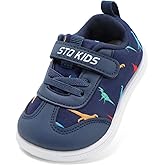 STQ Toddler Girls Boys Wide Toe Barefoot Shoes Kids Walking Tennis Comfort Sneakers Lightweight Breathable Gym Shoe