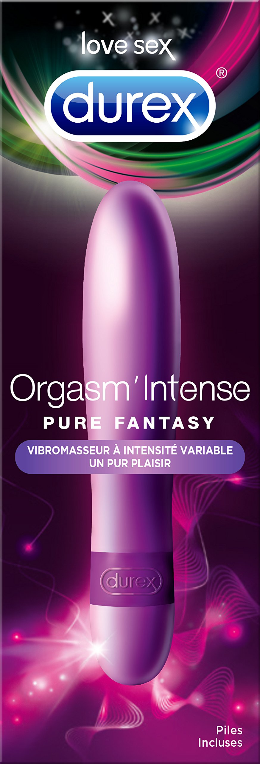 Durex Pure Fantasy Orgasm'Intense Multi-Speed Vibrator