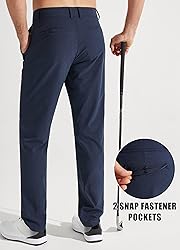 Libin Men's All Day Comfy Golf Pants Work Dress