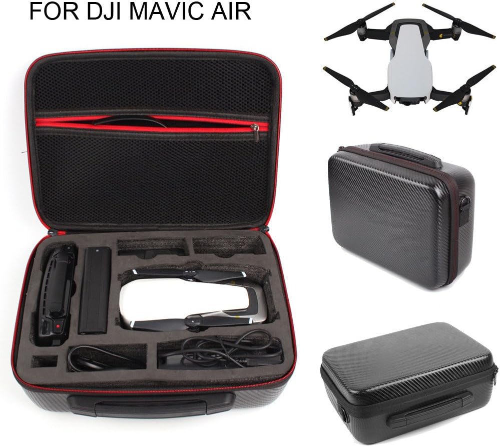 Portable Durable Storage Bag Shoulder Bag Waterproof Carrying Case for DJI Mavic Air, Small Size Design, Shoulder Backpack (Black)