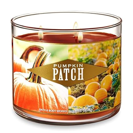 Bath And Body Works Pumpkin Patch 3 Wick Candle Amazonco