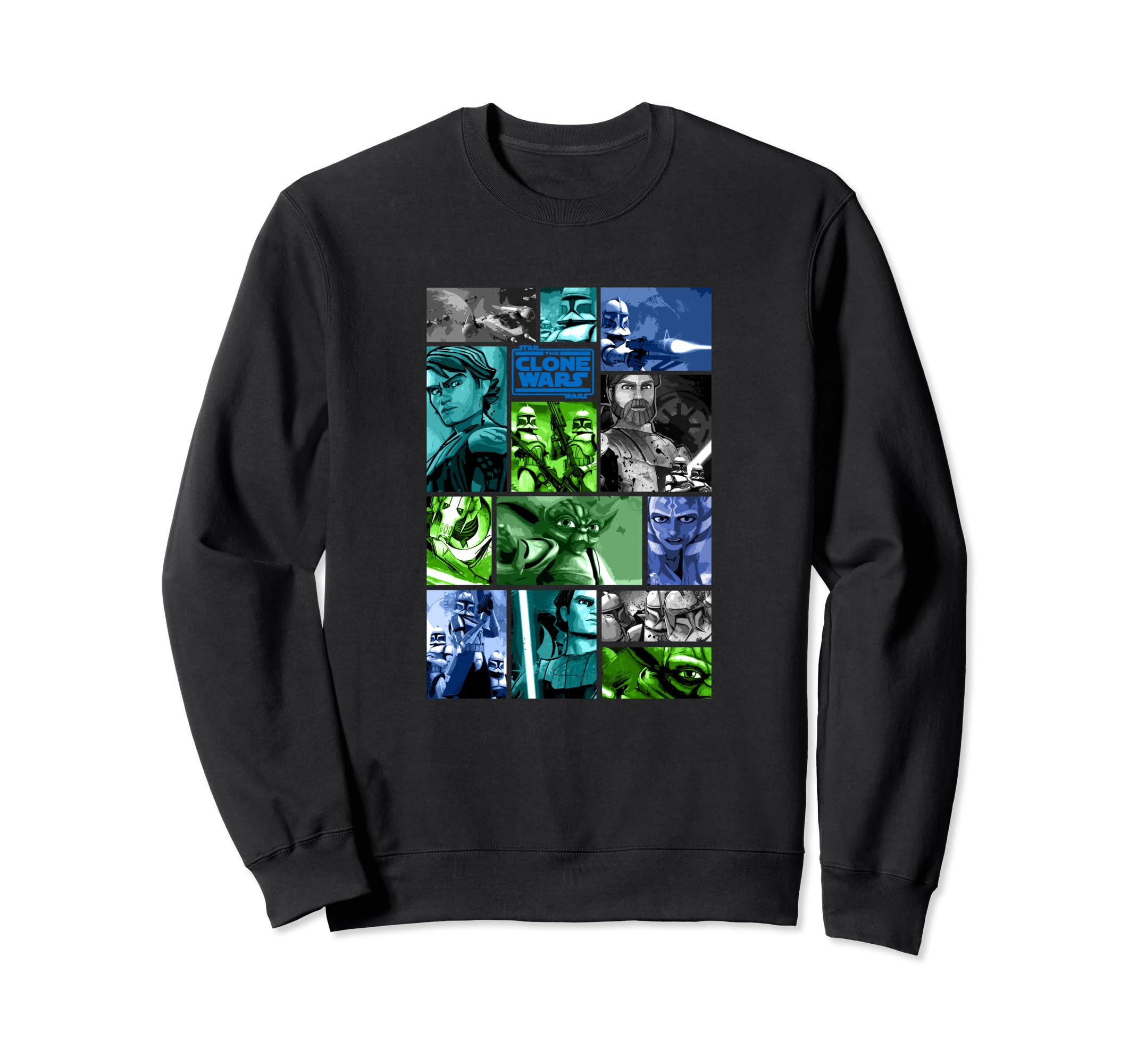 Star Wars: Clone Wars Group Shot Panels Sweatshirt