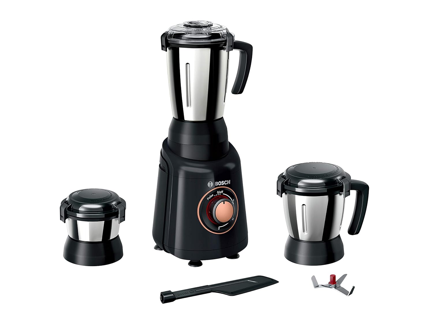 Mixer Grinder, 600W, 3 Jars Bosch Appliances TrueMixx Bold