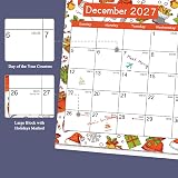 MOKANI Desk Calendar 2026-2027 18 Months 10x8.25 Standing Desk Calendar view 5