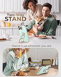 XYZ for iPhone 16 Pro Max Case with Stand, Phone