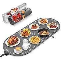 Warming Mat for Food Extra Large,36x16 XXL Food Warming Mat,Plateful Warming Mat,Warming Trays for Food Buffets Party,Electri