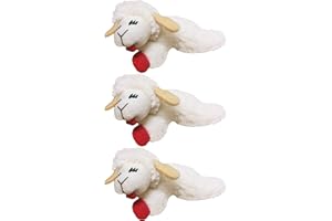 Multipet Lamb Chop Cat Toy (Small (Pack of 3))
