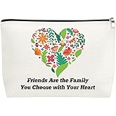 Mxrymvu Friendship Gifts for Women Makeup Bag Bestfriend Birthday Gift for Friend BFF Soul Sister Cosmetic Bags Best Friend Birthday Gifts for Bestie Valentines Day Christmas Graduation Gift