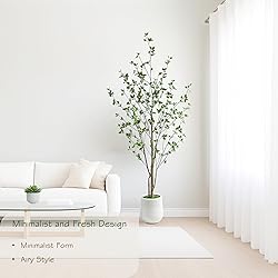 Bellacat 7ft Minimalist Artificial Citrus Tree with