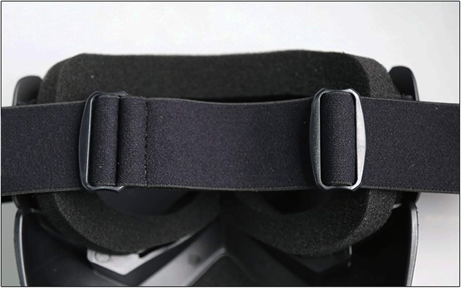 Anyoupin Motorcycle Goggles with Removable Mask Black Gray Lens : Clothing
